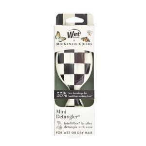 Wet Brush x MacKenzie-Childs Courtly Check Mini Detangler Hair Brush Travel